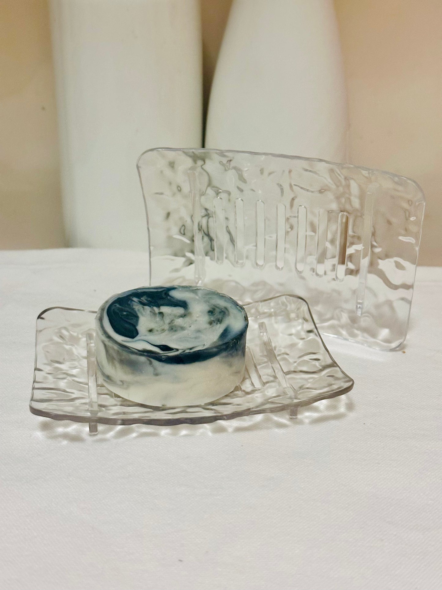 Clear Resin Soap Dish