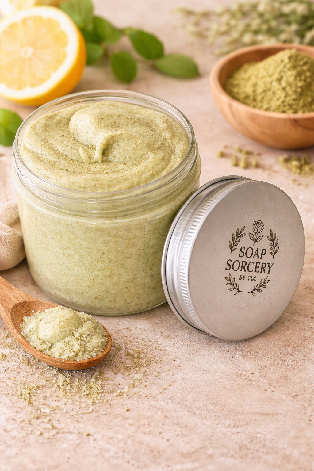 Sudsy Sugar Scrubs