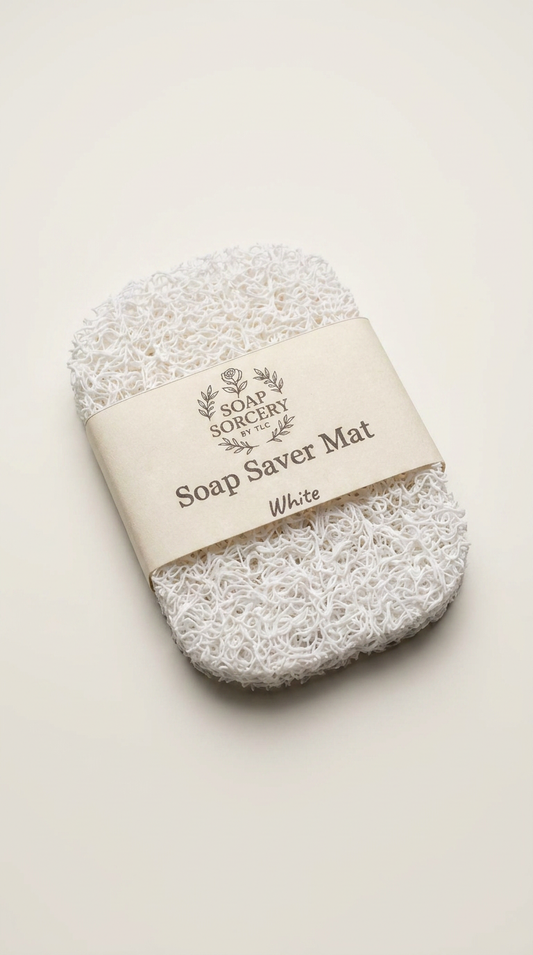 Soap Saver Mat White